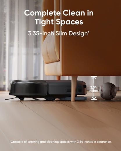 eufy Omni C20, Robot Vacuum Cleaner with Mop, All-in-One Station,7,000 Pa Powerful Suction, Ultra-Slim