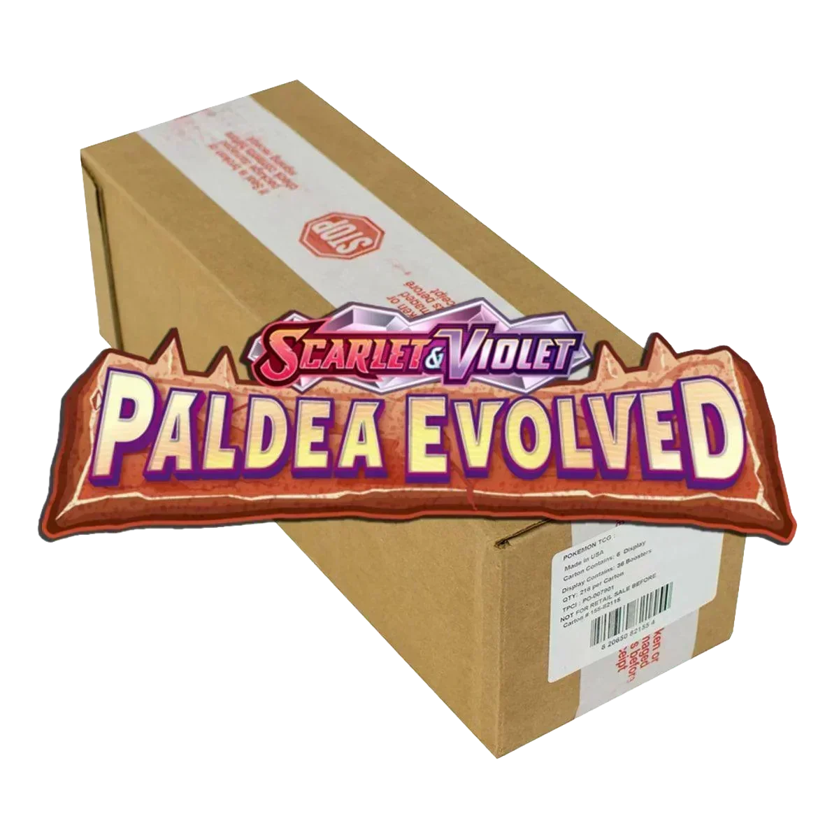 Scarlet & Violet: Paldea Evolved - Booster Box Case