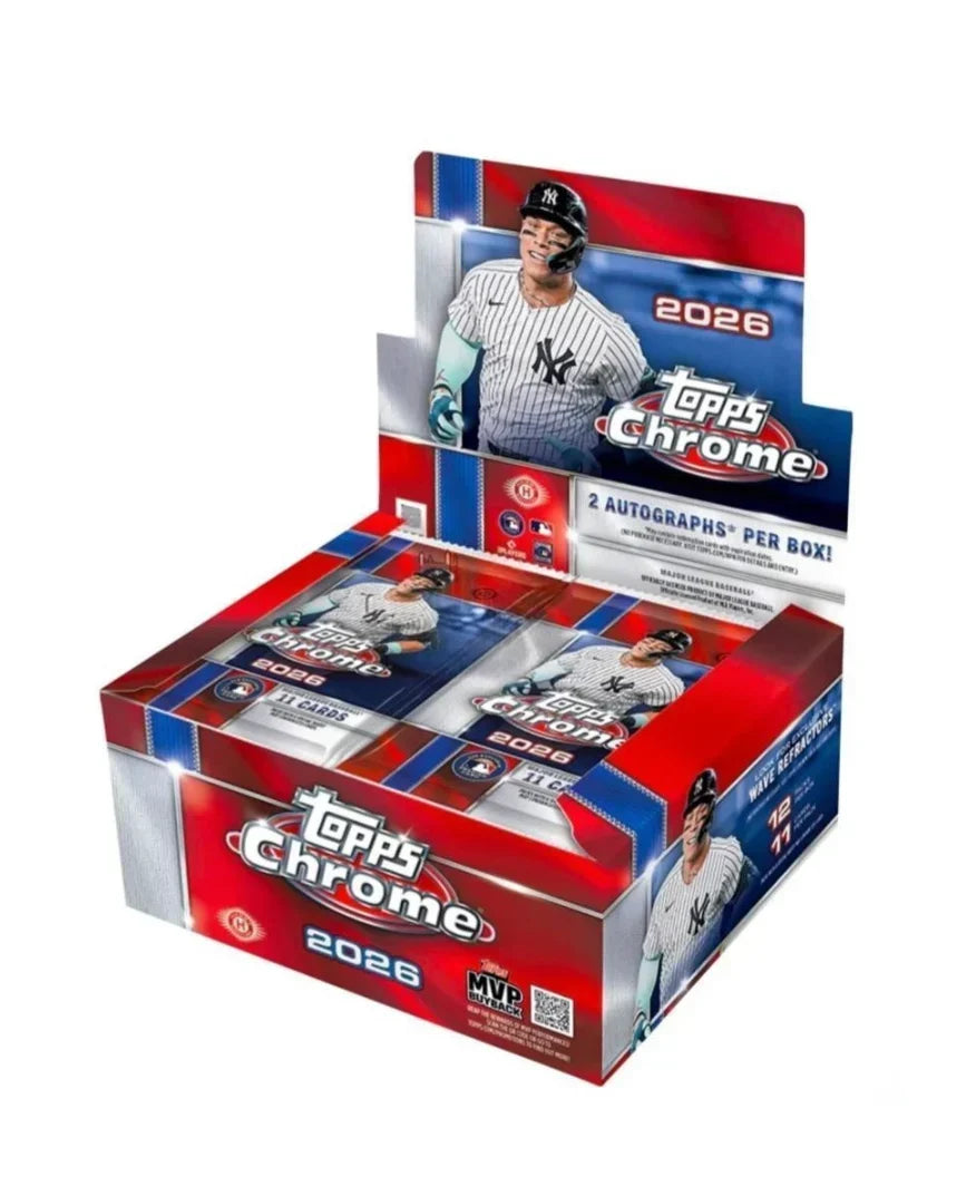 2026 Topps Chrome Baseball Jumbo Box