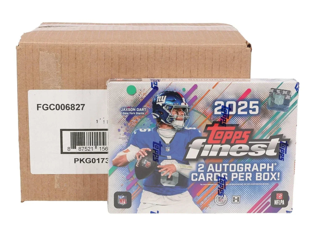 2025 Topps Finest Football Hobby Case (8 Box)